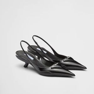 Sequin Embelished Prada Slingbacks